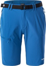 Męskie Spodenki trekkingowe Hi-tec Palmiro 1/2 niebieskie rozmiar XXXL