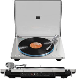 FIIO TT13 BT Gramofon automatyczny z pilotem i bluetooth srebrny