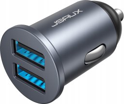 Ładowarka samochodowa USB JSAUX 4800 mA 2 x USB-A szybkie ładowanie 24W