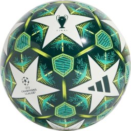 Adidas Piłka UCL Training 24/25 Knockout Stages zielono-biała JH1281 4