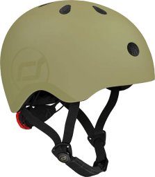 Scoot and Ride Kask dla dzieci 3+ rozm. S-M, kolor: Olive