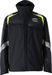 MASCOT Kurtka softshell ACCELERATE MULTISAFE (kolor ciemny granat/żółty hi-vis, rozmiar 5XL)