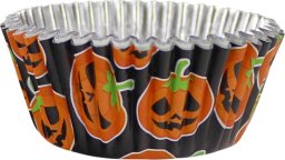 PME Papilotki do pieczenia babeczek Halloweenowa dynia 30 sztuk