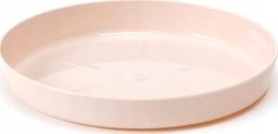 Podstawka pod doniczkę jasny beż 12,6x1,8 cm Plastikowa
