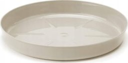Podstawka pod doniczkę bawełna 11,2x1,2 cm Plastikowa beżowa