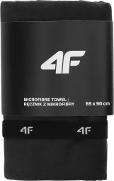 Ręcznik szybkoschnący 4F U052 czarny 4FWSS25ATOWU052 20S