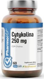 Pharmovit Witaminy, minerały, suplementy diety Cytykolina (250 mg) Bezglutenowa 60 kapsułek