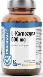 Pharmovit L-KARNOZYNA (500 mg) BEZGLUTENOWA 60 KAPSUŁEK - PHARMOVIT (CLEAN LABEL)