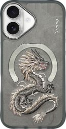 Etui Nimmy Dragon MagSafe do iPhone 16 szary