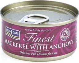 Fish4Cats Finest Makrela z Anchois 70g