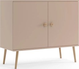 Komoda LEBEL z drzwiczkami 100cm machiato MELIMEBLE