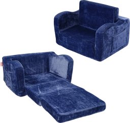 Składane krzesełko dla dzieci 2 w 1 wygodna sofa i leżanka