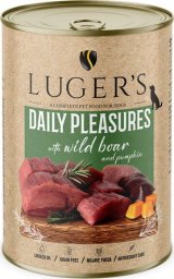 Lugers Karma mokra dla psa Luger's Daily Pleasures z dzikiem i dynią 400 g