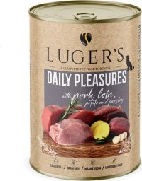 Lugers Karma mokra dla psa Luger's Daily Pleasures ze schabem wieprzowym, ziemniakiem i pietruszką 400 g