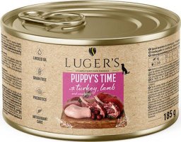 Lugers Karma mokra dla psa szczeniaka Luger's Puppy's Time z indykiem, jagnięciną i żurawiną 185 g