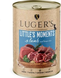 Lugers Karma mokra dla psów małych ras Luger's Little's Moments z jagnięciną i ryżem brązowym 400 g