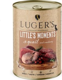Lugers Karma mokra dla psów małych ras Luger's Little's Moments z przepiórką i żurawiną 400 g