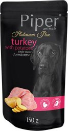 Piper Mokra karma dla psa Piper Platinum Pure indyk z ziemniakami 150 g