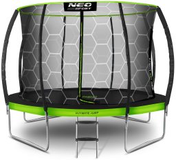 Trampolina ogrodowa NEO SPORT NeoSport Trampolina ogrodowa profilowana 14ft/435cm z siatką wewnętrzną