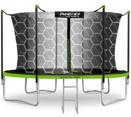 Trampolina ogrodowa NEO SPORT NeoSport Trampolina ogrodowa 14ft/435cm z siatką wewnętrzną i drabinką