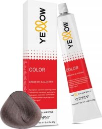 YELLOW Farba do włosów 8.21 - Jasny fioletowy popielaty blond - 100ml
