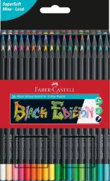 Faber-Castell Kredki Ołówkowe Faber-Castell Trójkątne Black Edition 36 Kolory
