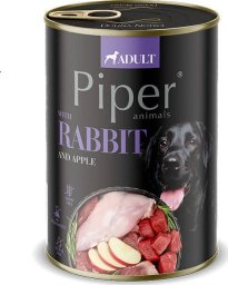 Piper Mokra Karma dla psa Piper Animals z królikiem i jabłkiem 400 g