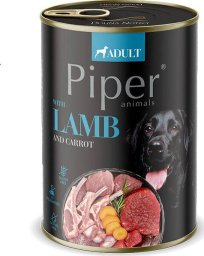 Piper Mokra Karma dla psa Piper Animals z jagnięciną i marchewką 400 g