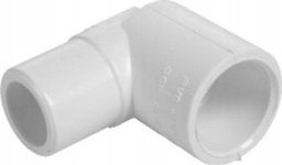 IDMAR Kolanko PVC nyplowe 90 do klejenia 1/2" - zimna woda; PVCKKW015XKZ015-90.301