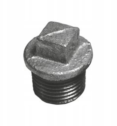 IDMAR Korek z obrzeżem 3/4" T9 (DN20) ocynk