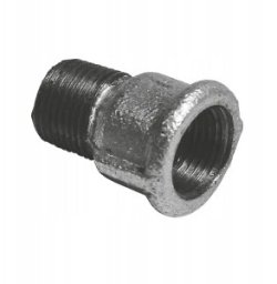 Przedłużka 1/2" (DN15) ocynk