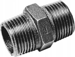 Nypel 3/8" (DN15) N8 ocynk