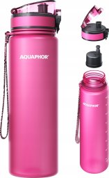 Butelka Filtrująca Wodę Aquaphor City 800 ml Różowa Bidon dla Kobiet Duży