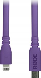 Kabel USB Rode USB-C - Lightning 1.5 m Fioletowy (85189000)