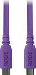 Kabel USB Rode USB-C - USB-C 1.5 m Fioletowy (85189000)