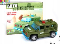 Toys Klocki Zestaw Auto Wojskowe 48 elementów 3+