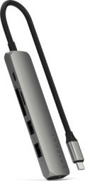 Satechi ST-P6SM huby i koncentratory USB Type-C 10000 Mbit/s Szary