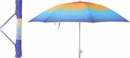 PARASOL PLAŻOWY OGRODOWY MANDALA ŚR. 180cm RAINBOW
