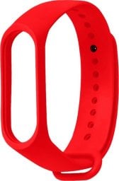 Pasek silikonowy do Xiaomi 5/6 - czerwony