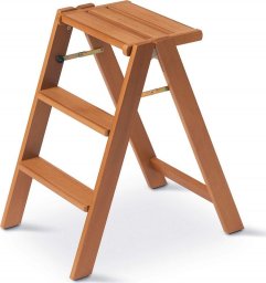 OSIMO Drewniana drabinka - 67x61 cm brązowy - Arredamenti