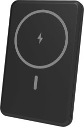 Powerbank eStuff eSTUFF ES641100 bank mocy 5000 mAh Bezprzewodowe ładowanie Czarny