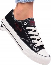 DAMSKIE TRAMPKI BIG STAR SHOES TENISÓWKI NN274234 CZARNE r. 38
