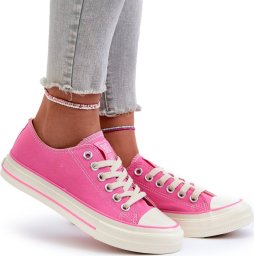 DAMSKIE TRAMPKI BIG STAR SHOES TENISÓWKI NN274271 RÓŻOWE r. 36