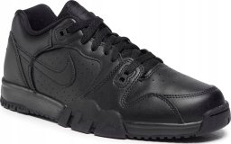 BUTY MĘSKIE NIKE CROSS TRAINER LOW CQ9182 001 CZARNE SPORTOWE SKÓRA r.40,5