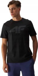 KOSZULKA MĘSKA 4F GŁADKA TSHIRT BAWEŁNA CZARNA PREZENT 1844 20s r. 3XL