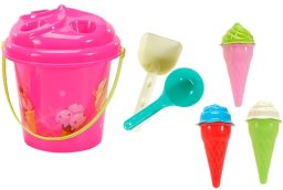 Artyk Zestaw do piasku różowy sportox kids 137662