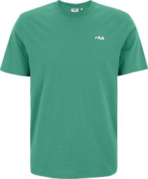 Koszulka męska Fila Laas Regular Tee zielona FAM0874 60084 XL