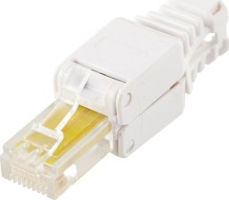 LOGON TWP8P8TP wtyczka RJ-45 Przezroczysty, Biały, Żółty