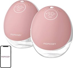 Laktator Momcozy Laktator podwójny bez użycia rąk M9 Podwójny (Czerwony)