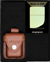 Zippo Zestaw ZIPPO Zapalniczka TEAL HIGH POLISH No2